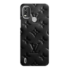 Текстурный Чехол Louis Vuitton для Нокиа С21 Плюс – Черный ЛВ