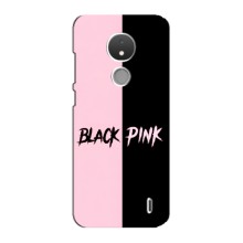 Чохли з картинкою для Nokia C21 (BLACK PINK)