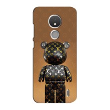 Чохли для Nokia C21 - Bearbrick Louis Vuitton (PREMIUMPrint)