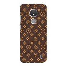 Чехлы Луи Витон для Nokia C21 (AlphaPrint - LOUIS VUITTON) (фон LOUIS VUITTON)