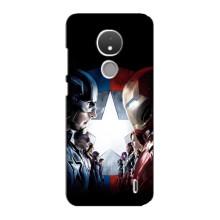Чехлы с героями Марвел Nokia C21 (VPrint)