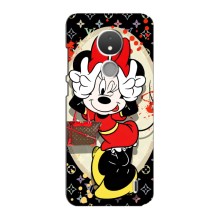 Чехол Disney Mouse Nokia C21 (PREMIUMPrint) (Минни peace)