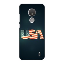 Чохол Прапор USA для Nokia C21 – USA