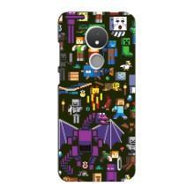 Чохол Майнкрафт на Nokia C21 (AlphaPrint) Minecraft