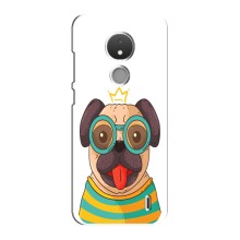 Бампер для Nokia C21 з картинкою "Песики" (Собака Король)