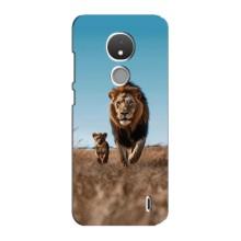 Чохол Король лев на Нокія С21 (Мусафа і Сімба)