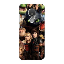 Чохол як приборкати дракона на Nokia C21 (Персонажі дракона)