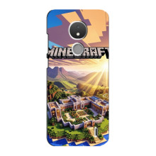 Чехол с картинками Майнкрафт для Нокиа С21 – Minecraft
