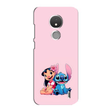 Чохол з принтом Стіч на Nokia C21 (Ліло і Стіч)