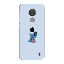Чохол з принтом Стіч на Nokia C21 (Stitch apple)