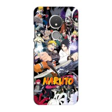 Купить Чехлы на телефон с принтом Anime для Нокиа С21 (Наруто постер)