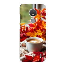 Чохол з унікальним дизайном 'Осінь з кавою' для Nokia C21