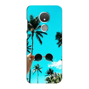 Силиконовый чехол с КАРТИНКАМИ лето для Nokia C21 (AlphaPrint)
