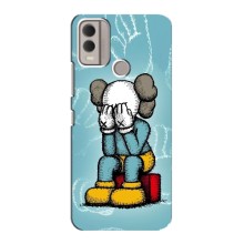 Чехлы для Nokia C22 - Bearbrick Louis Vuitton (PREMIUMPrint) (Плач Bearbrick)