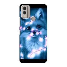 Чехлы с картинкой Лисички для Nokia C22 (VPrint) – Яркая лисичка