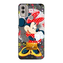 Чехол Disney Mouse Nokia C22 (PREMIUMPrint) (Minni с бантиком)