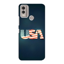 Чохол Прапор USA для Nokia C22 – USA