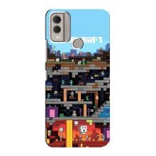 Чехол Майнкрафт на Nokia C22 (AlphaPrint) Minecraft