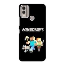 Чехол Майнкрафт на Nokia C22 (AlphaPrint) Minecraft