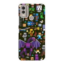 Чехол Майнкрафт на Nokia C22 (AlphaPrint) Minecraft