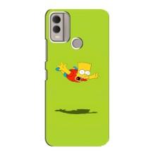 Чехол с Симпсонами для Nokia C22 (VPrint)