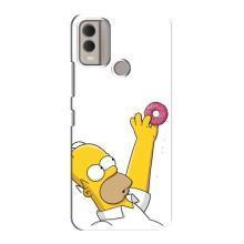 Чехол с Симпсонами для Nokia C22 (VPrint)