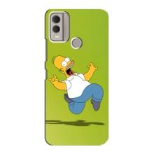 Чехол с Симпсонами для Nokia C22 (VPrint)