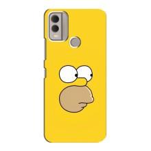 Чехол с Симпсонами для Nokia C22 (VPrint)