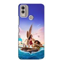 Чехол с мультфильмом Моана Nokia C22 (Моана и Мауи)