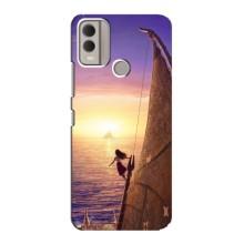 Чехол с мультфильмом Моана Nokia C22 (Моана в море)