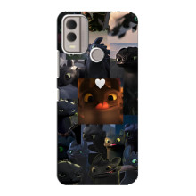 Чехол как приручить дракона на Nokia C22 (Дракон коллаж)