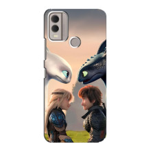 Чехол как приручить дракона на Nokia C22 (Гикавка и Астрид)