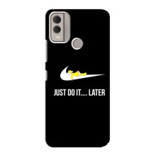 Чехол с логотипом Найк на Nokia C22 (Nike just do it)