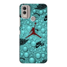 Силиконовый Чехол Nike Air Jordan на Нокиа С22 – Джордан Найк