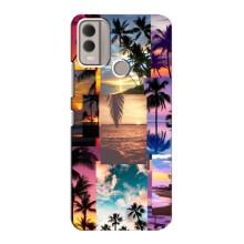 Силиконовый чехол с КАРТИНКАМИ лето для Nokia C22 (AlphaPrint) – Летний отпуск