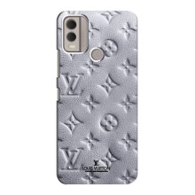 Текстурный Чехол Louis Vuitton для Нокиа С22 – Белый ЛВ