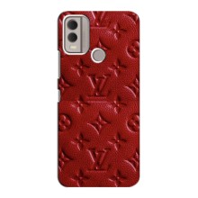 Текстурный Чехол Louis Vuitton для Нокиа С22 – Красный ЛВ