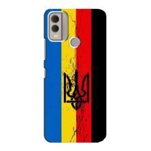 Украинские Чехлы для Nokia C22 с картинкой УПА (AlphaPrint) (Прапор УПА)