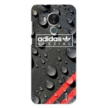 Чехлы Адидас для Nokia C30 (AlphaPrint) (Адидас принт)