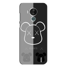 Чехлы для Nokia C30 - Bearbrick Louis Vuitton (PREMIUMPrint) (БеарБрик глаза)