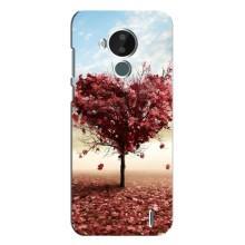 Чехлы для любимой на Нокиа С30 (VPrint) (Дерево сердце)