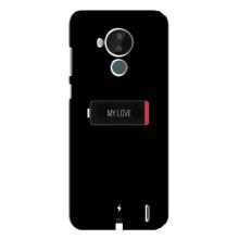 Чехлы для любимой на Нокиа С30 (VPrint) (Love battery)