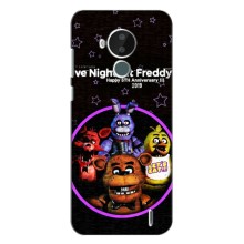 Чехлы Пять ночей с Фредди для Нокиа С30 – Лого Фредди