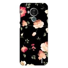 Чехлы с Цветами для Nokia C30 (VPrint) – Розочки