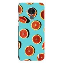 Чехлы с Фруктами для Nokia C30 (VPrint) (Грейпфрут)