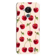 Чехлы с Фруктами для Nokia C30 (VPrint) (Вишня)