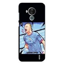Чехлы с футболистом Ерлинг Холанд для Nokia C30 (AlphaPrint) (гол Эрлинг Холланд)