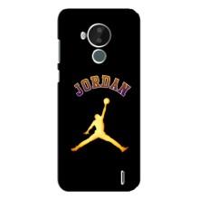 Чехлы для Nokia C30 - с картинкой JORDAN (AlphaPrint) (Jordan Gold)