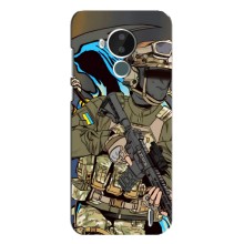 Чехлы с картинкой ЗСУ для Nokia C30 (AlphaPrint)
