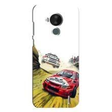 Чехлы с Машинами на Нокиа С30 (VPrint) (Гоночные Тачки)
